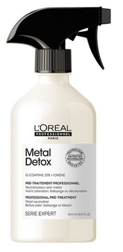 Спрей для восстановления окрашенных волос L`oreal Serie Expert Metal Detox 500 мл