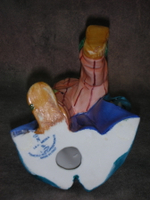 Статуэтка. Фарфор. Клоун с мячами. Capodimonte. Италия