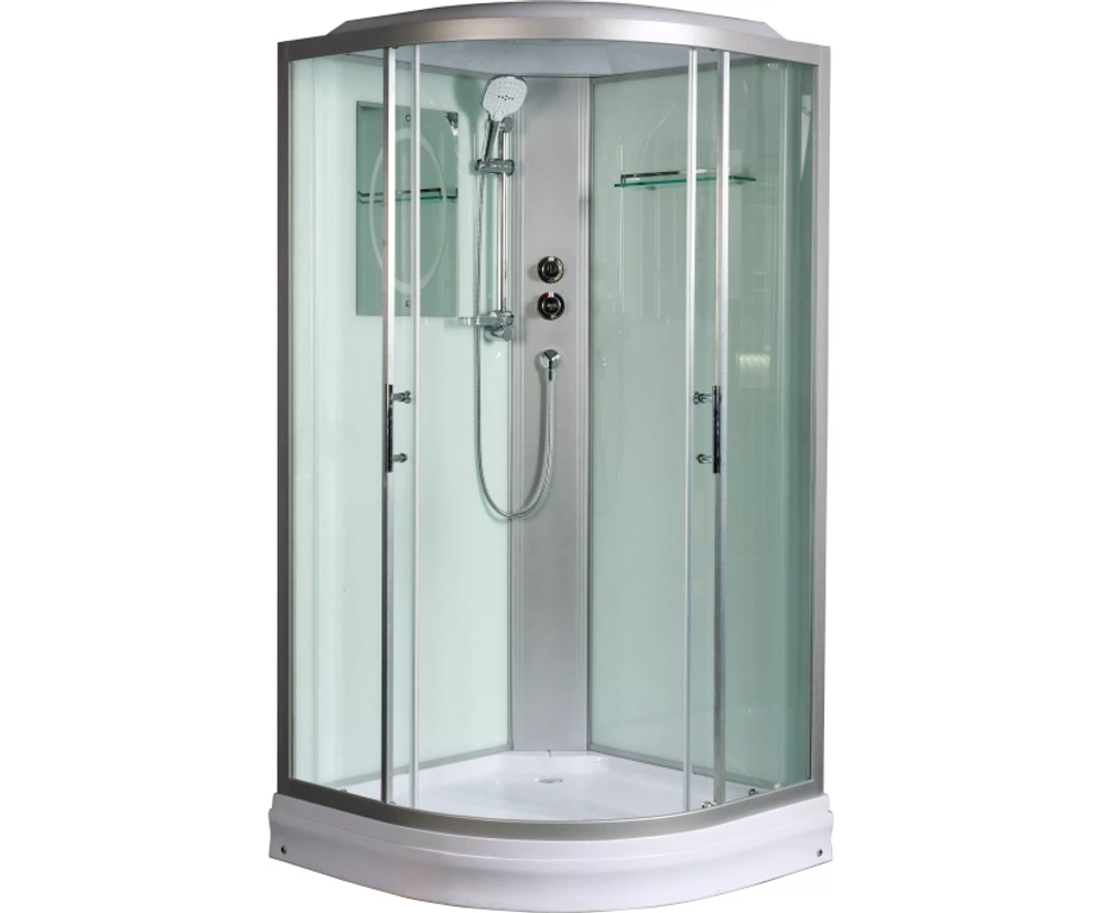 Душевая кабина WeltWasser (ВельтВассер) Werra 902, с низким поддоном, 90x90x217