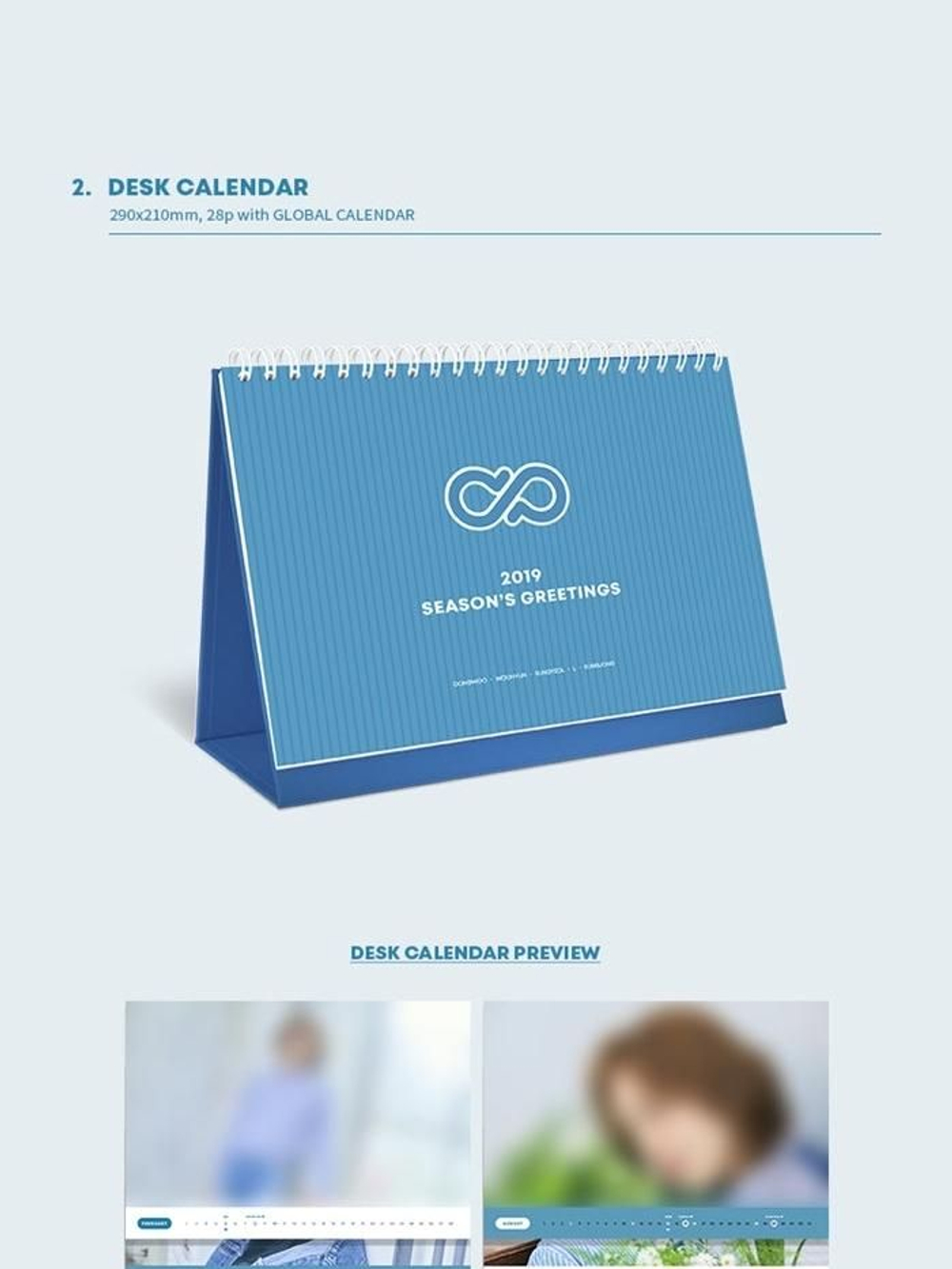 товары INFINITE - 2019 Season's Greetings