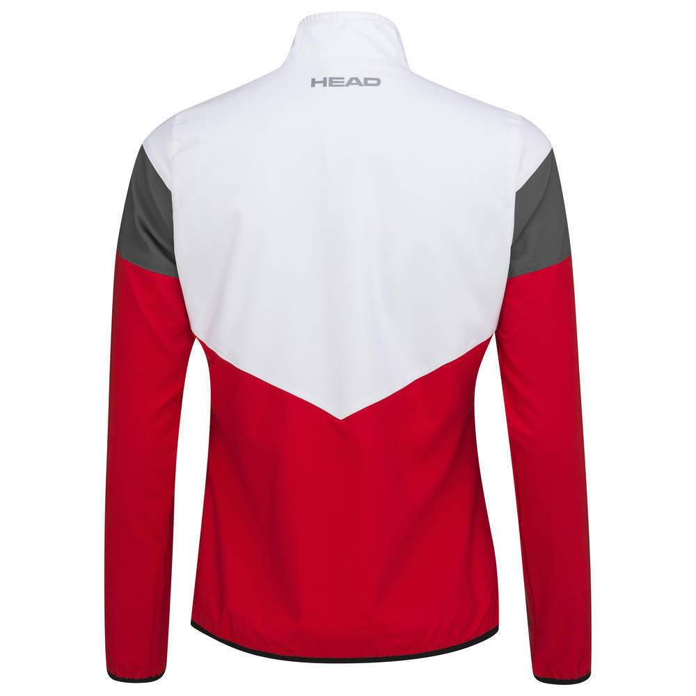 Кофта для девочки теннисная  Head Club 22 Jacket G - красный