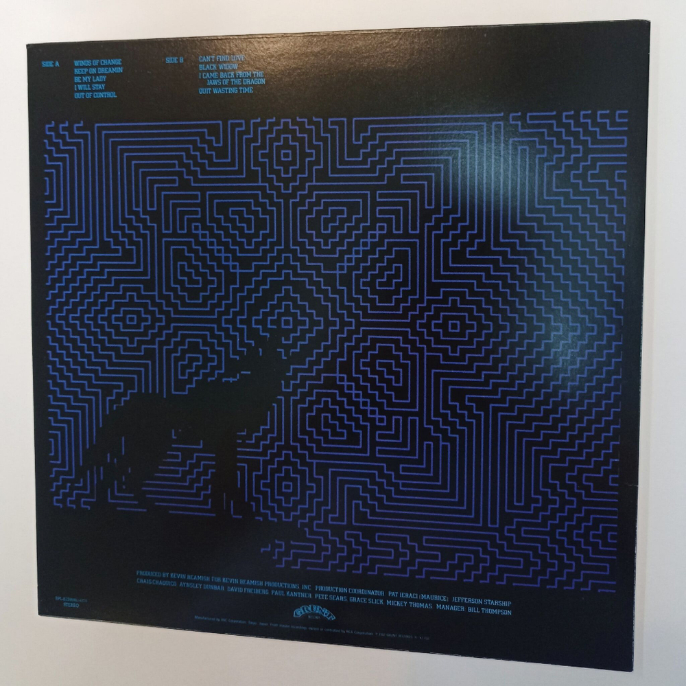 Винтажная виниловая пластинка LP Jefferson Starship Winds Of Change (Japan 1982) (No Obi)