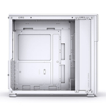 Корпус JONSBO D41 STD SC, 8" Color LCD, mini-ITX, micro-ATX, ATX, белый (без БП)