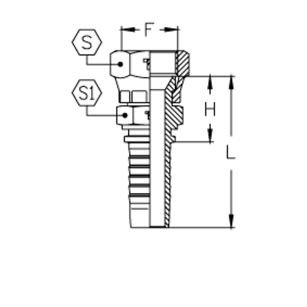 Фитинг DN 32 JIS BSP 1.1/4