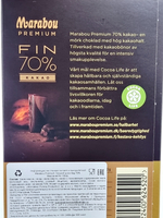 Шоколад ТЕМНЫЙ Marabou Premium Fin 70% КАКАО 100 г (Из Финляндии)