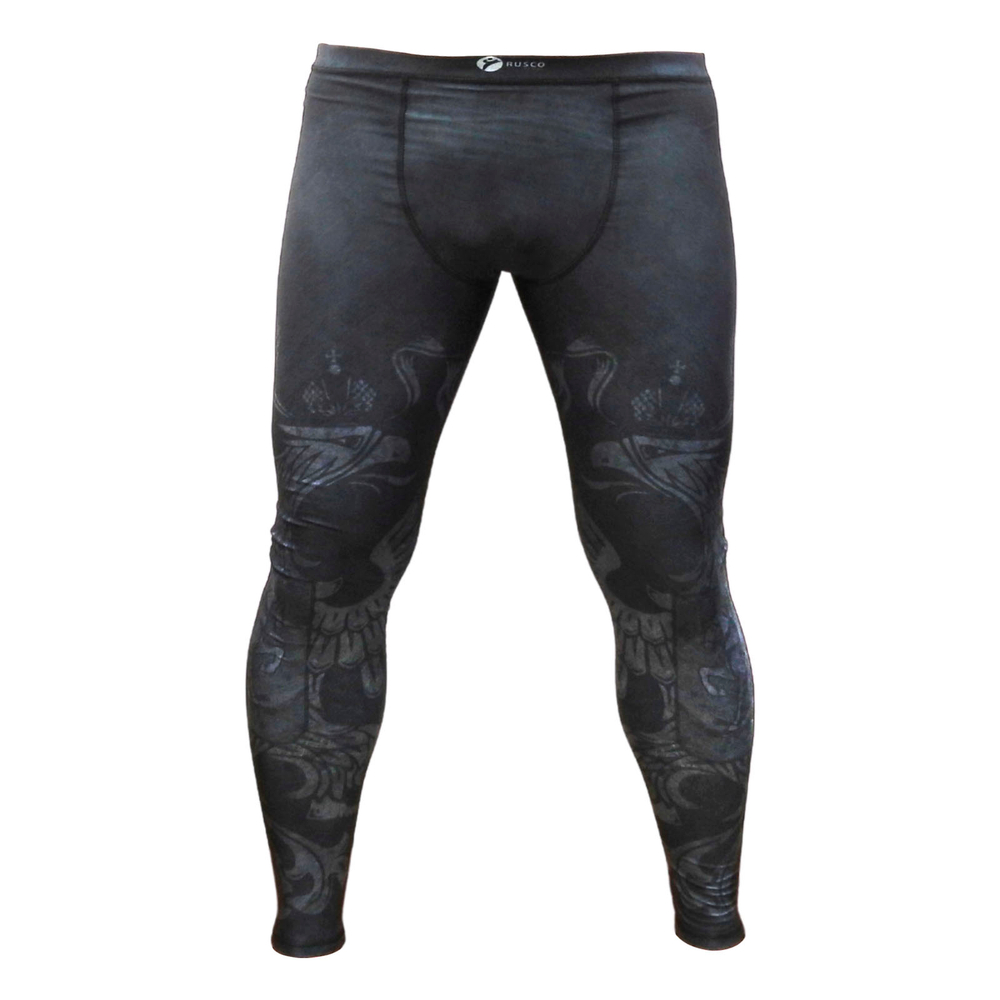 Лосины мужские Rusco Sport BLACK HERB взрослые