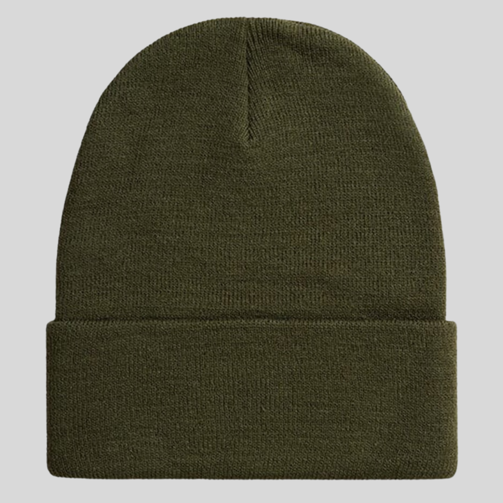 Шапка Alpha Industries Essential Beanie Olive (Зеленая)