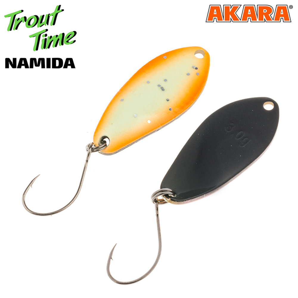 Блесна колеб. Akara Trout Time Namida 30 3 гр. 51P фосфорная