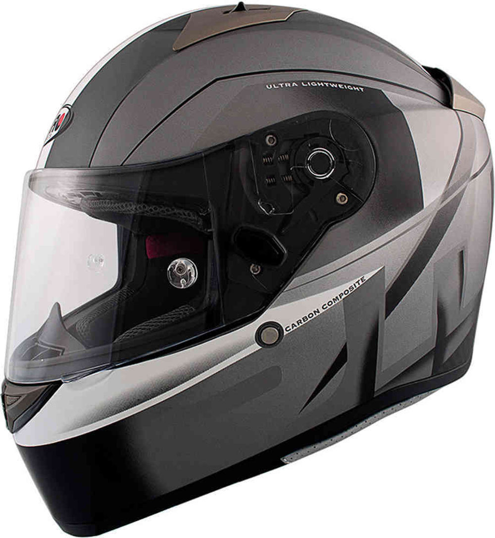Мотошлем интеграл SHIRO SH336 RAISER grey M