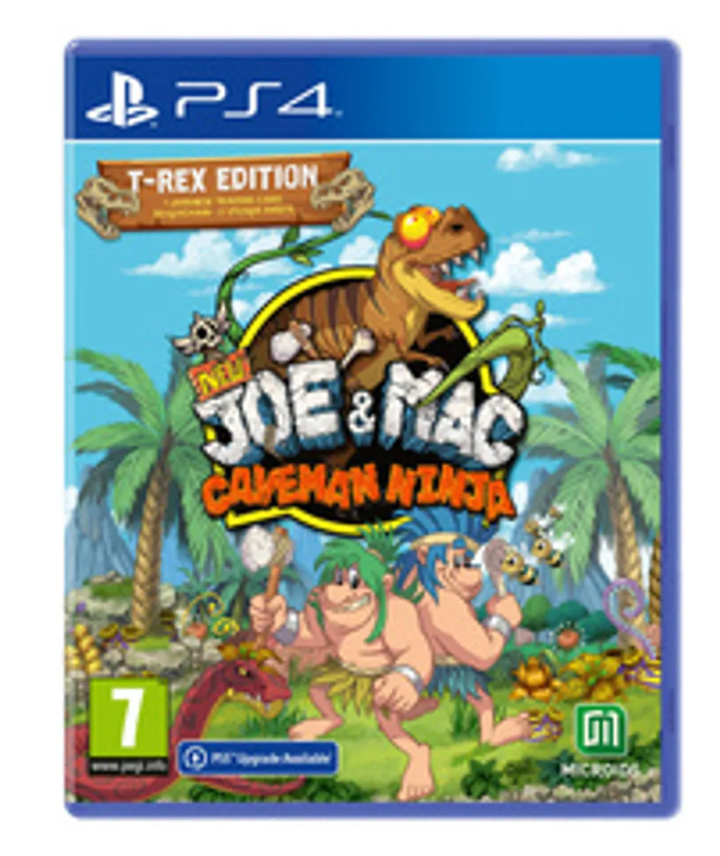 Игра New Joe & Mac - Caveman Ninja T-Rex Edition (PS4)