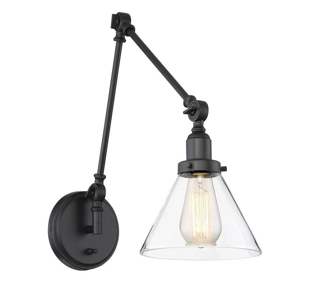 бра Drake 1 Light Adjustable Sconce