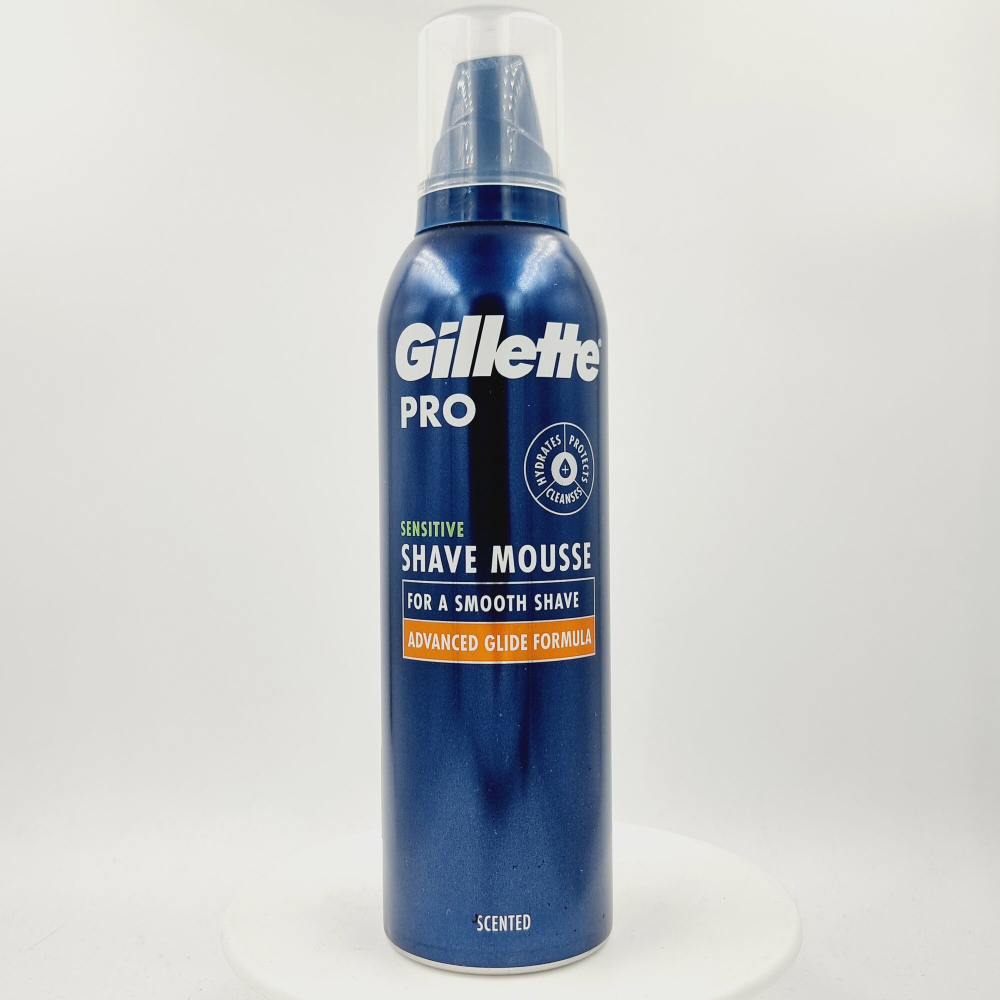 Gillette PRO Sensitive Shave Mousse Пена для бритья для чувствительной кожи, 240 мл
