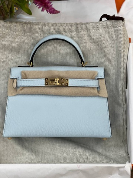 Сумка Hermes Kelly Mini Epsom ручной шов