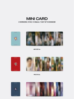 Альбом SEVENTEEN - SEVENTEENTH HEAVEN 11th Mini Album 3 Version SET