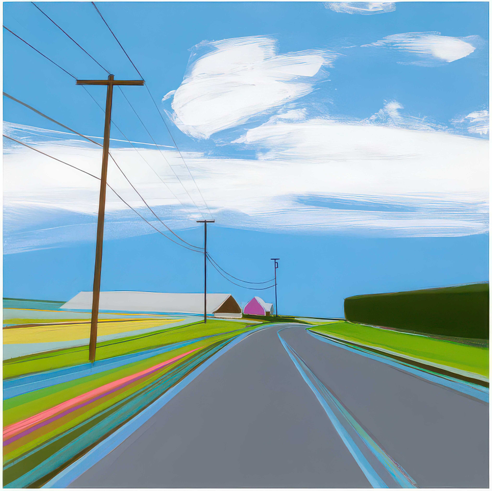 Blue Road #4