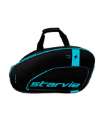 Сумка для падел Starvie Racing Drax Black-Blue 2025, премиальный дизайн и термокарманы