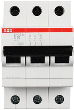 Автоматический модульный выключатель ABB 3п C SH203L 4.5кА 16А 2CDS243001R0164