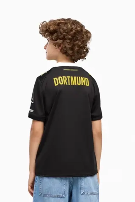 Футболка Puma Borussia Dortmund 26/27 Away Junior - черный