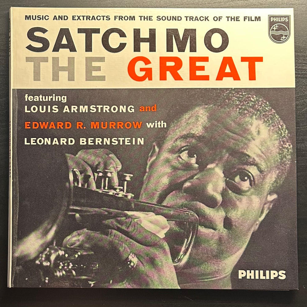 Louis Armstrong and Edward R. Murrow With Leonard Bernstein ‎– Satchmo The Great (Европа 1957г.)