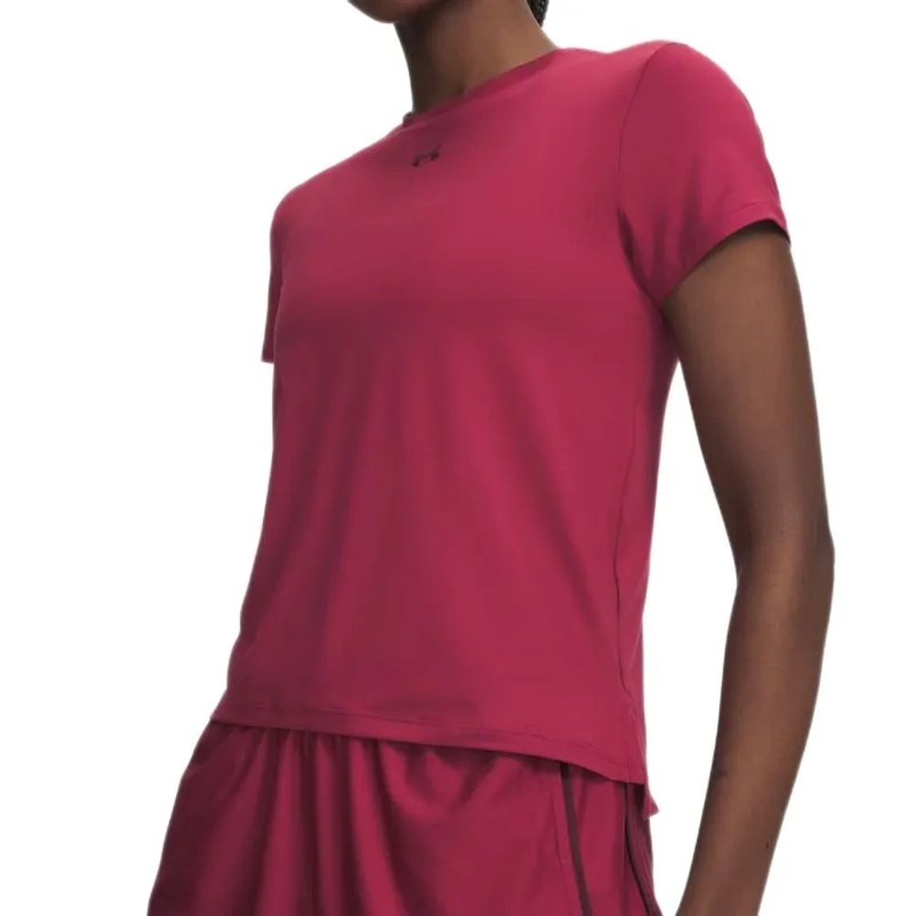 Женская теннисная футболка Under Armour Vanish - claret/burgundy