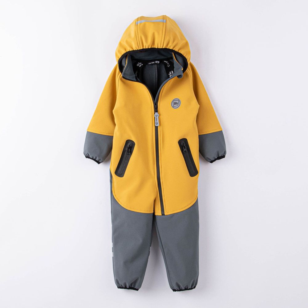 Комбинезон Softshell демисезонный "Горчица"