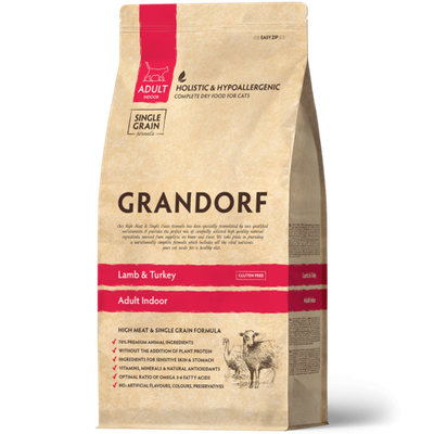 GRANDORF CAT INDOOR Ягненок с индейкой