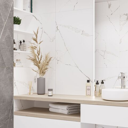 Керамогранит CULTO WHITE MARBLE 60*120 матовый, упаковка 1,44м2