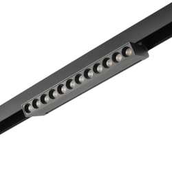 Трековый светодиодный светильник 48V магнитный MyFar FlowPoint MT0213-12W3K-B