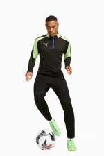 Кофта Puma IndividualLIGA Top 1/4 Zip - черный