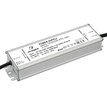Блок питания 320W 24V 13.3A IP67 ARPV-UH24320-PFC-55C 040976 Arlight