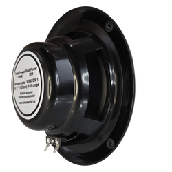 Комплект влагостойкой акустической системы для бани, сауны и хамама SENSOR Black VISATON