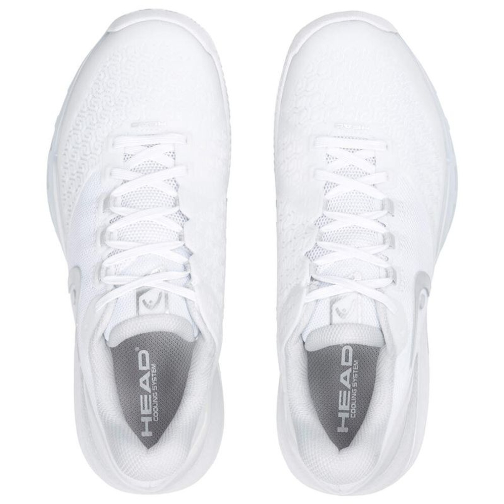 Женские теннисные кроссовки Head Revolt Pro 5.0 Clay - white/light grey