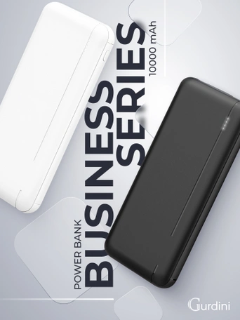 Дополнительный аккумулятор Gurdini Business Series GPBS-01B 10000 mAh Black
