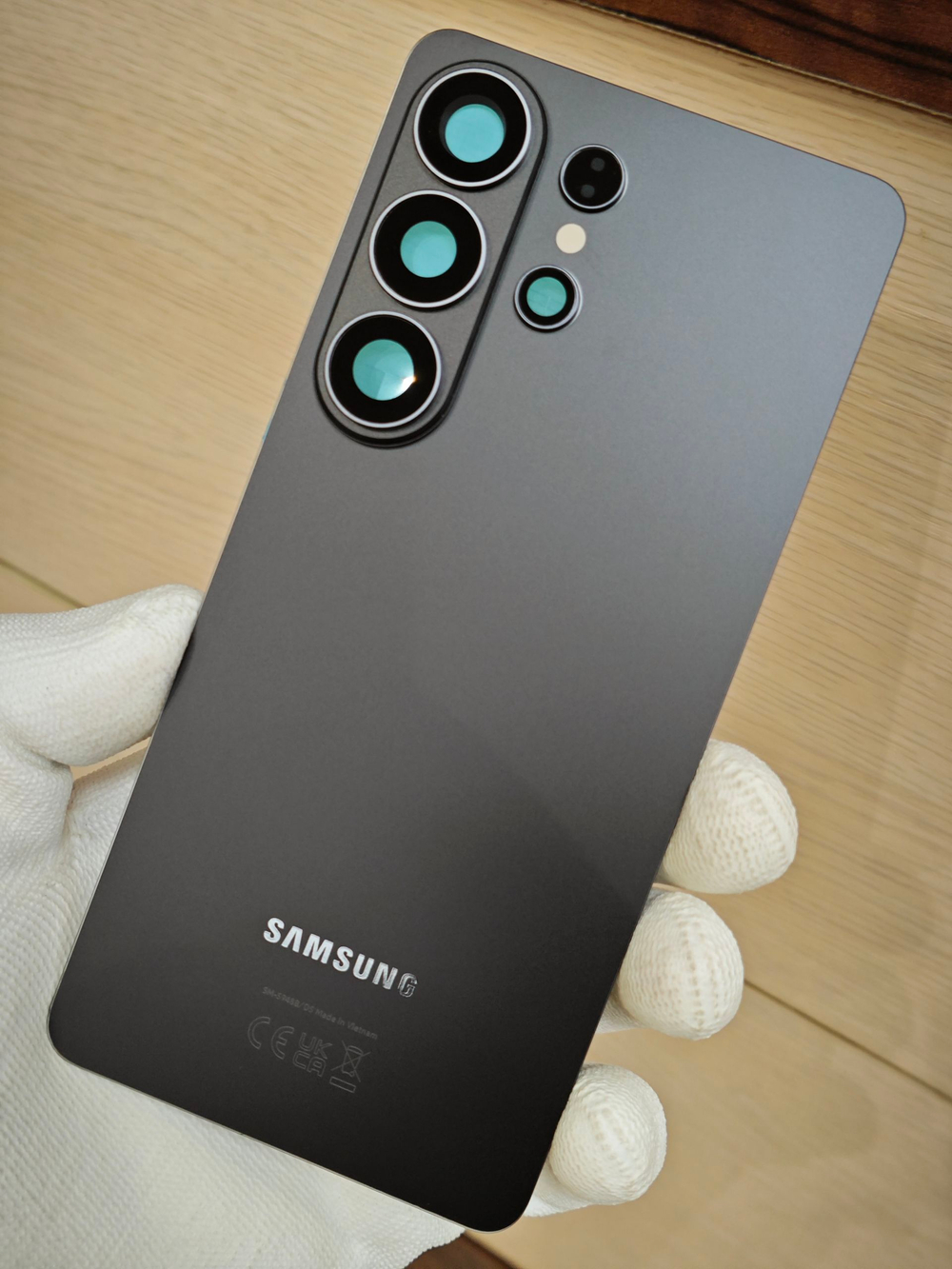 Задняя крышка ПРЕМИУМ для Samsung S26 Ultra S948B ( заднее стекло ) Цвет: Белый / White
