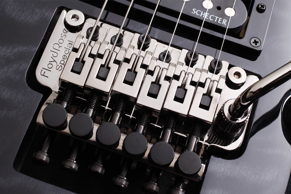Schecter OMEN EXTREME-6 FR SEE THRU BLACK
