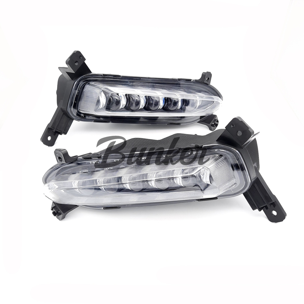 LED ПТФ Salman Hyundai Solaris 17-20г.с функцией ДХО,60W