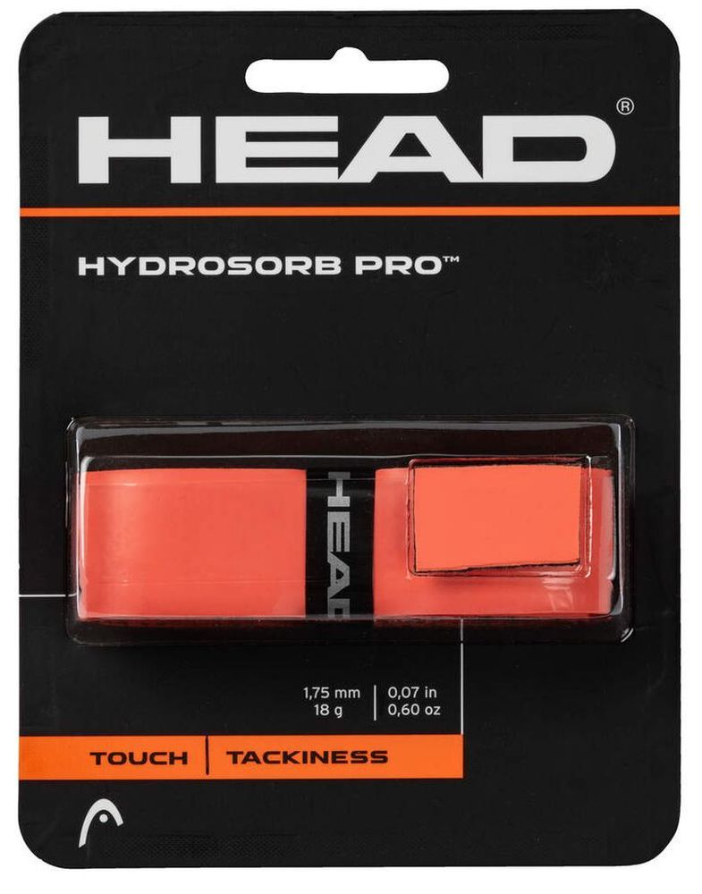 Теннисные намотки Head Hydrosorb Pro (1P) - solar red