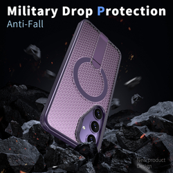 Прозрачный чехол Mesh Pro Magnetic Case для Samsung Galaxy S26 FE