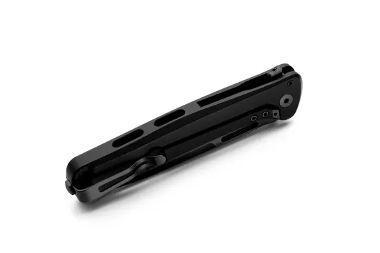 Нож складной Lion Steel Skinny Aluminium Full Black - сталь MagnaCut, рукоять черный титан