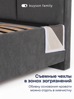 Кровать БайШарм (велюр)