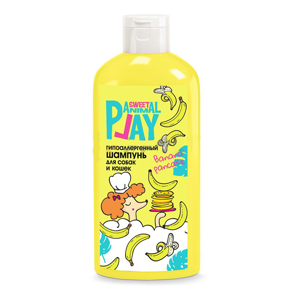 Шампунь гипоаллергенный Animal Play Sweet для собак и кошек, 300 мл