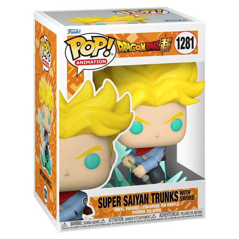 Funko POP! Dragon Ball Super: Trunks (Super Saiyan) (w/Sword) (1281)