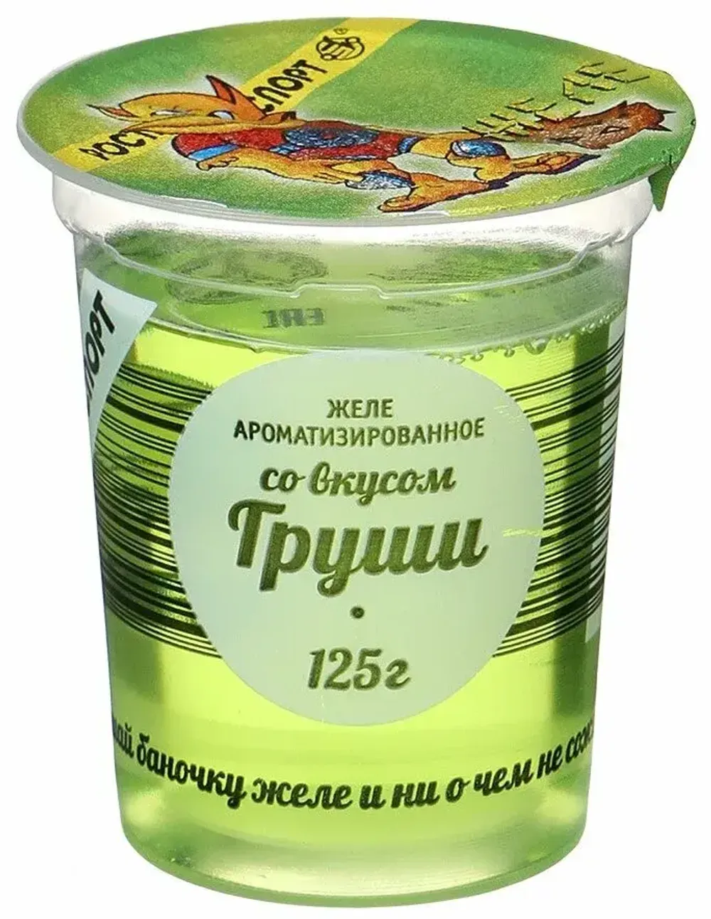 Желе РАЭ со вкусом груши 125гр