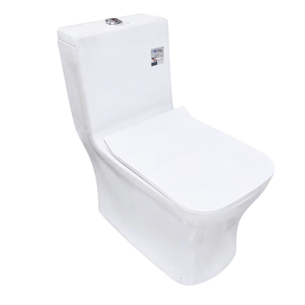 Унитаз моноблок безободковый 106 Flat P Trap