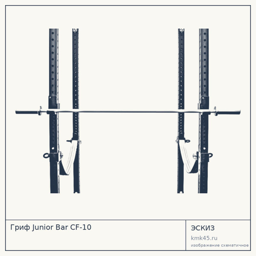 Гриф функциональный Junior Bar CF-10 — от 16 000 ₽
