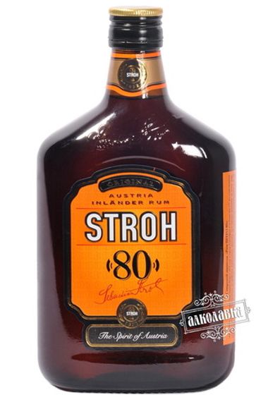 Ром Елинек Штро 0,5 л 80%