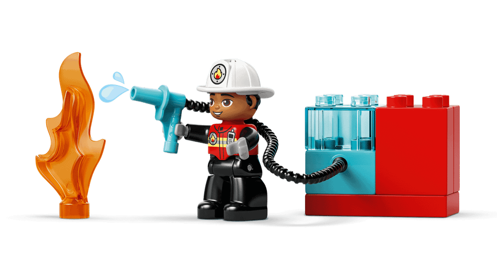 Конструктор LEGO Duplo 10473 Fire Truck with Hose and Firefighter