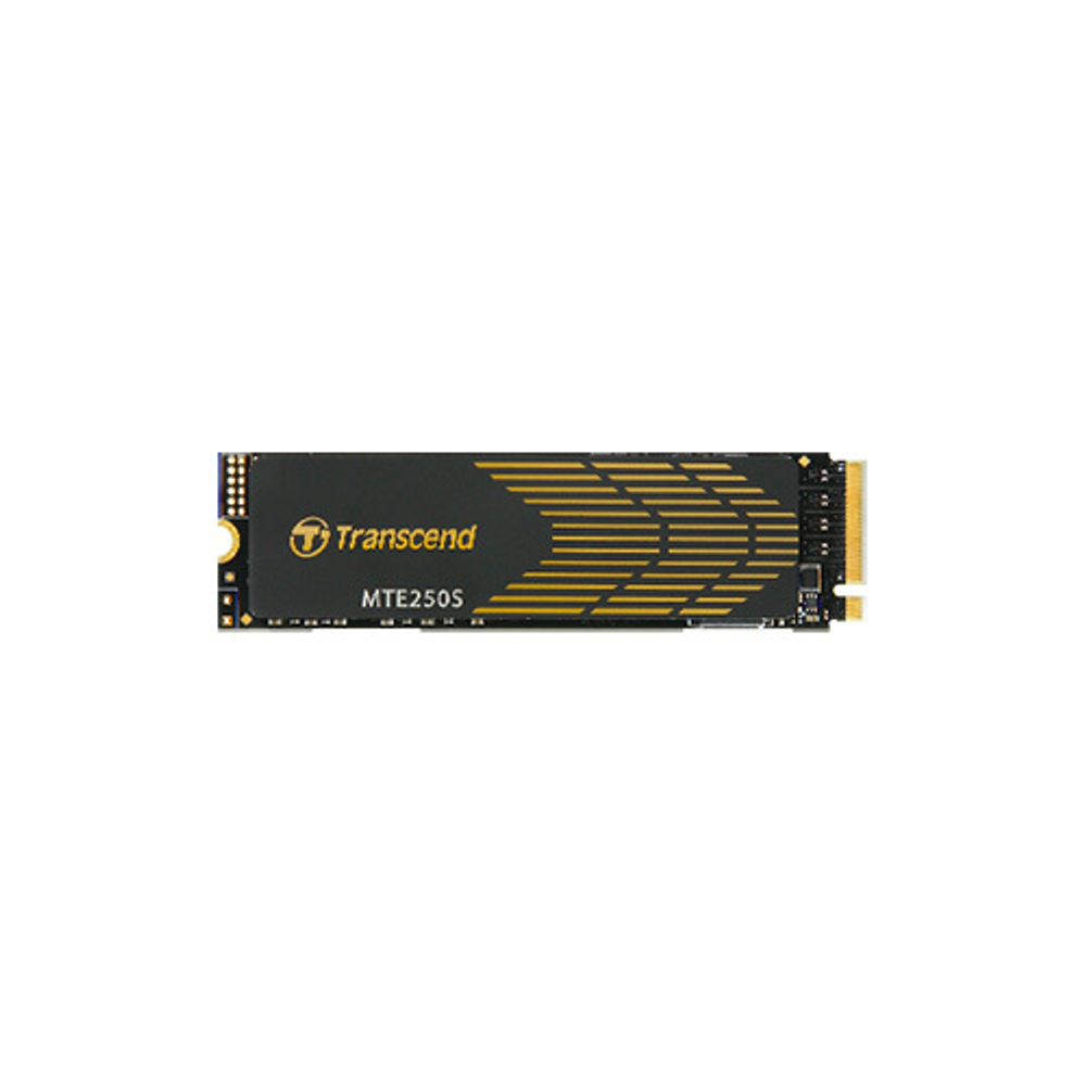 Твердотельный диск 1TB Transcend 250S, 3D TLC NAND, M.2, PCI-E 4x [ R/W - 7200/6200 MB/s] 1480 TBW