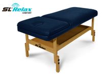Массажный стол Relax Comfort синяя кожа (№6)