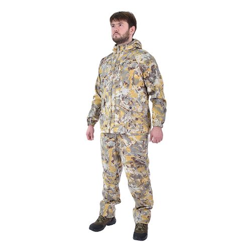 Костюм мужской летний "Кречет", twill, соты серые, ХСН